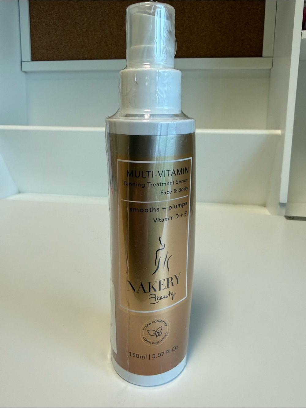 Nakery Multi-Vitamin Tanning Treatment Serum - New, Sealed